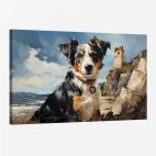 Tableau chien-berger australien