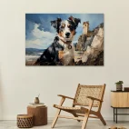 Tableau chien-berger australien