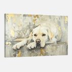 Tableau chien labrador