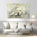 Tableau chien labrador