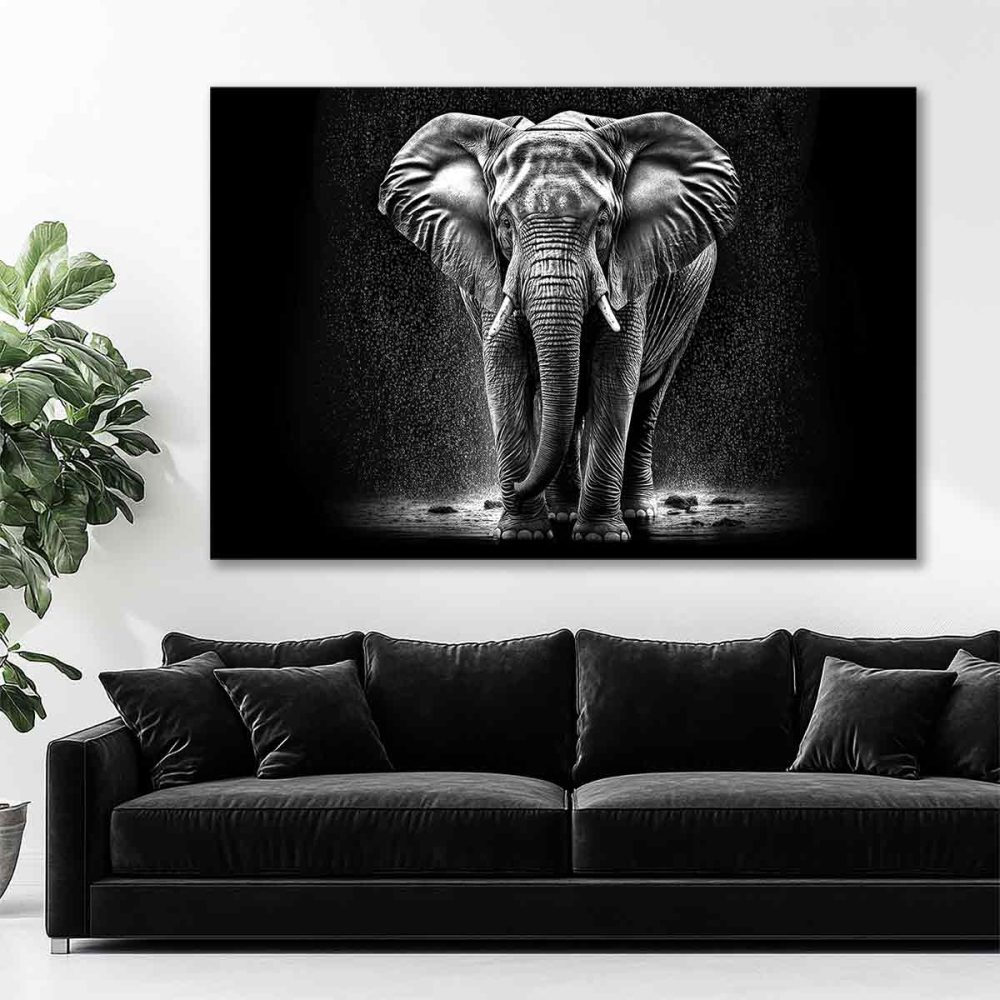 Tableau éléphant-afrique Tableau éléphant-afrique