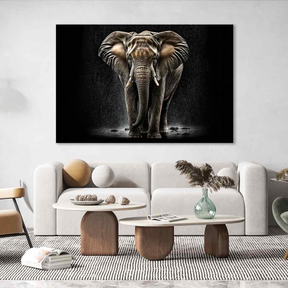 Tableau éléphant-afrique Tableau éléphant-afrique