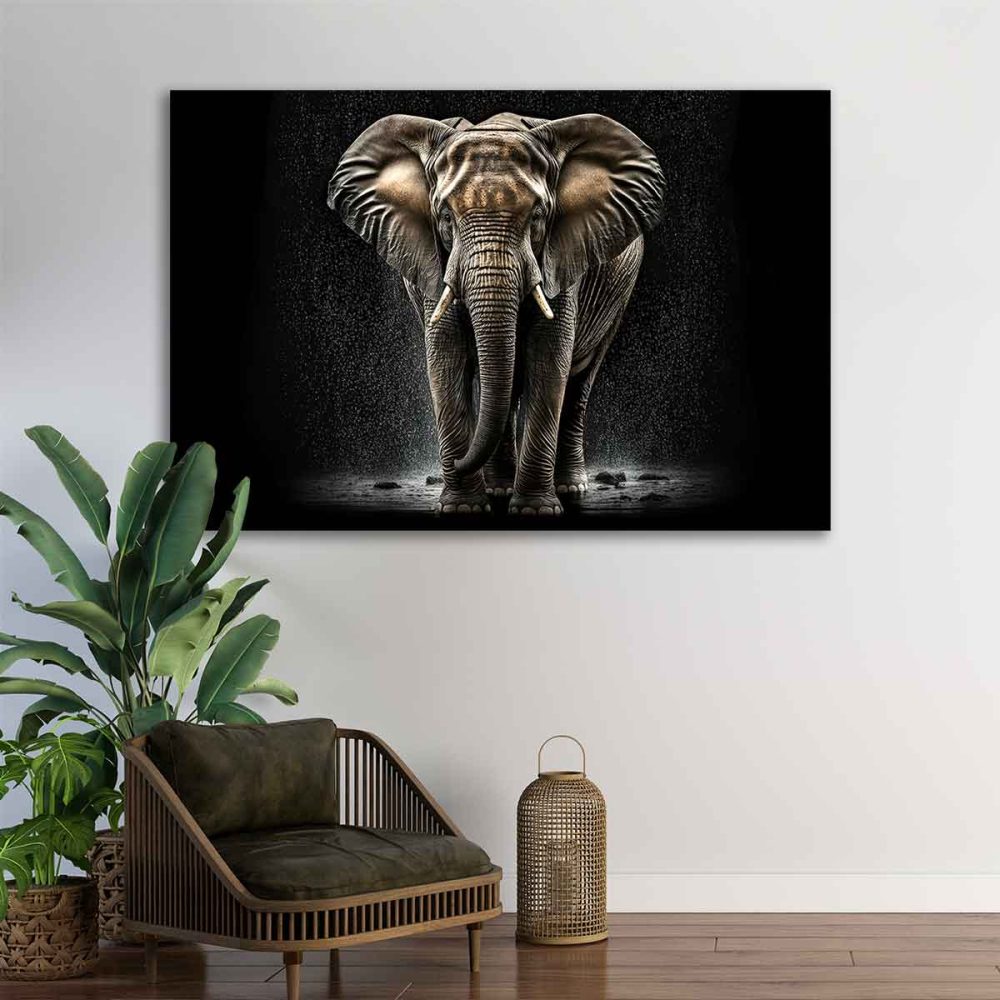 Tableau éléphant-afrique Tableau éléphant-afrique