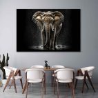 Tableau éléphant-afrique