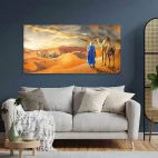 Tableau oriental désert