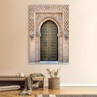 Tableau oriental-porte mosquée