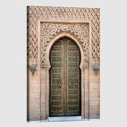 Tableau oriental-porte mosquée