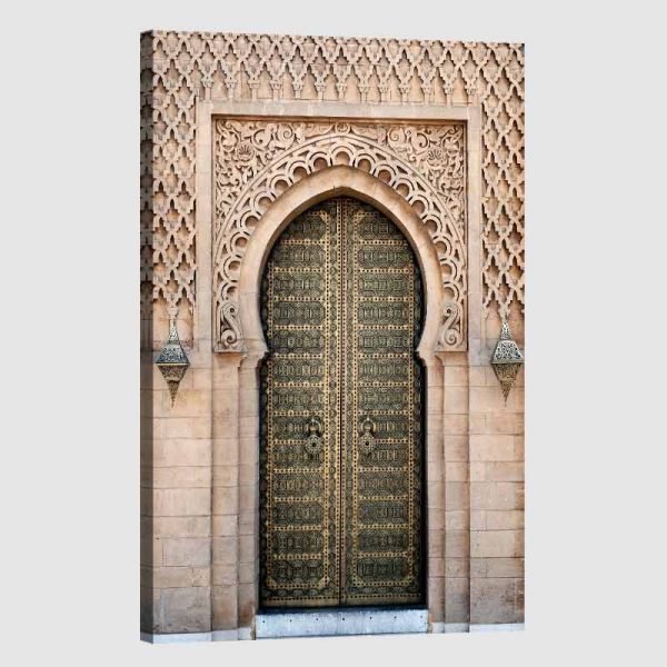 Tableau oriental-porte mosquée Tableau oriental-porte mosquée