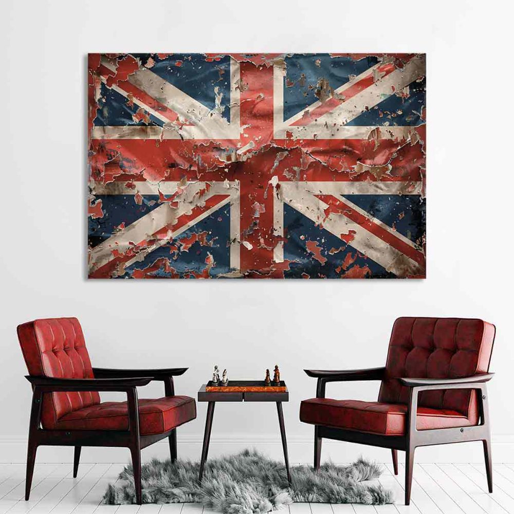 Tableau Royaume-Uni drapeau Tableau Royaume-Uni drapeauv