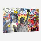 Tableau street art statues