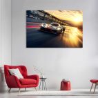 Tableau voiture de course