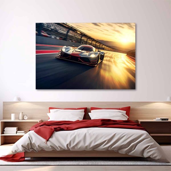 Tableau voiture de course
