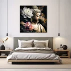 Tableau zen bouddha salon