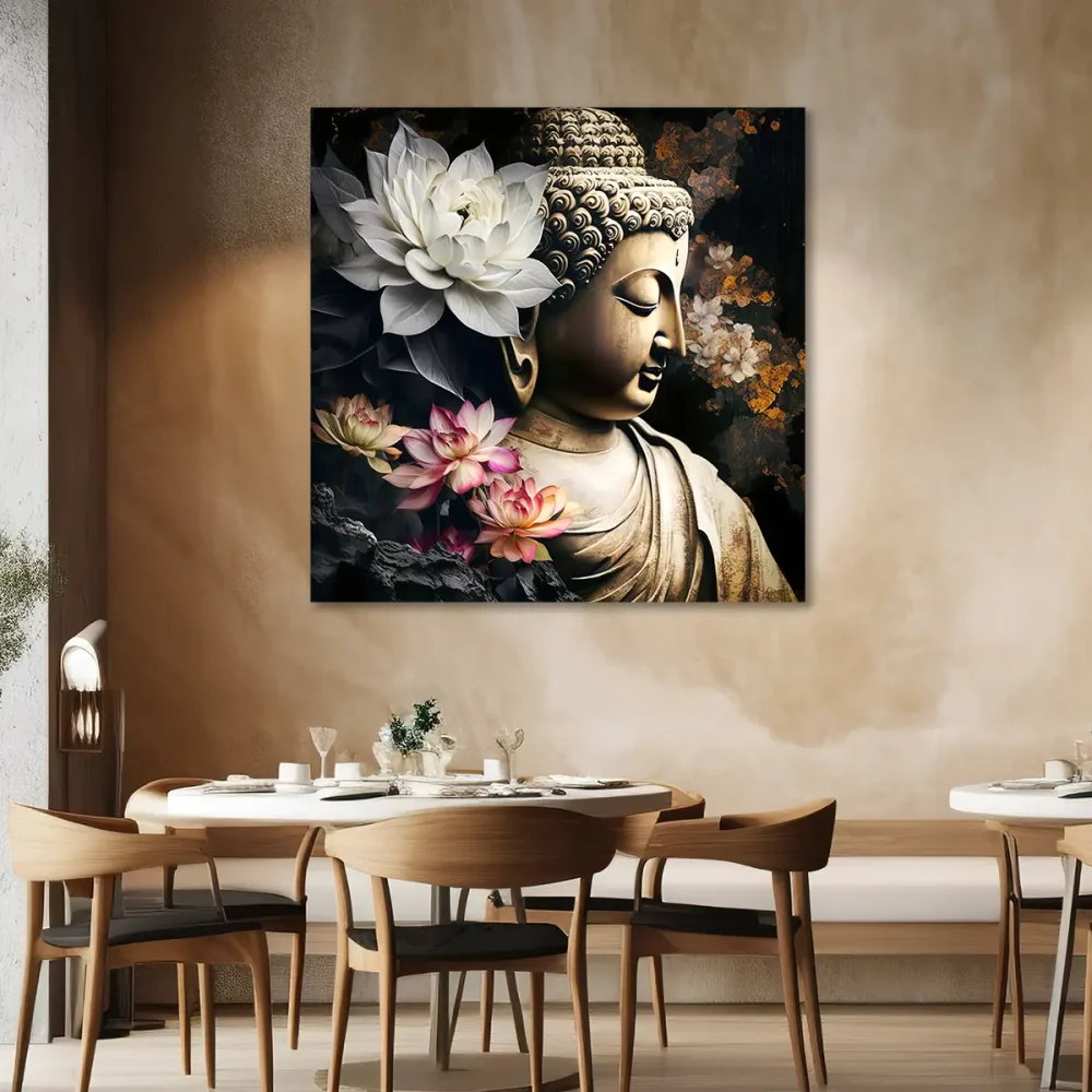 Tableau zen bouddha salon Tableau zen bouddha salon