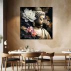 Tableau zen bouddha salon