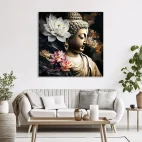 Tableau zen bouddha salon
