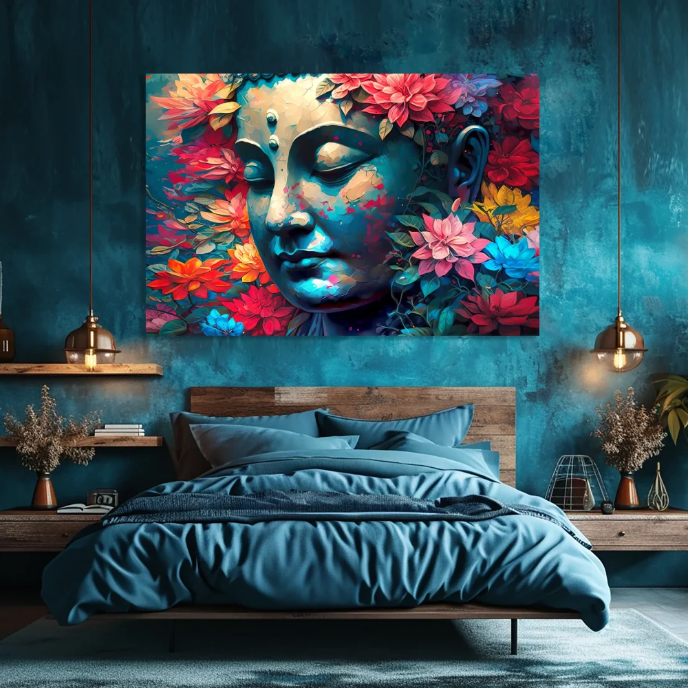 Tableau zen couleur fleur Tableau zen couleur fleur