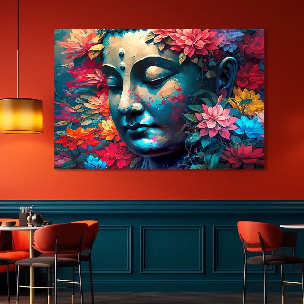 Tableau zen couleur fleur Tableau zen couleur fleur