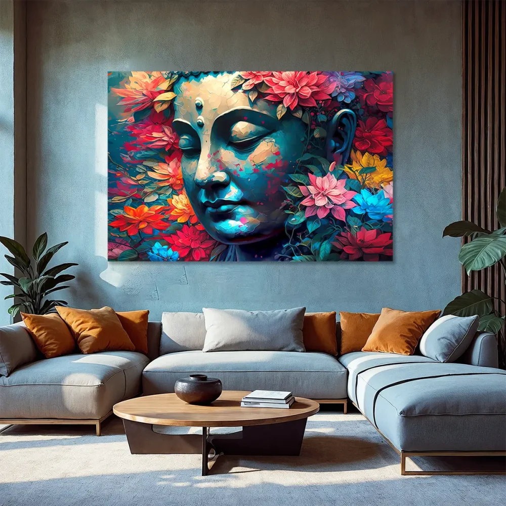 Tableau zen couleur fleur Tableau zen couleur fleur