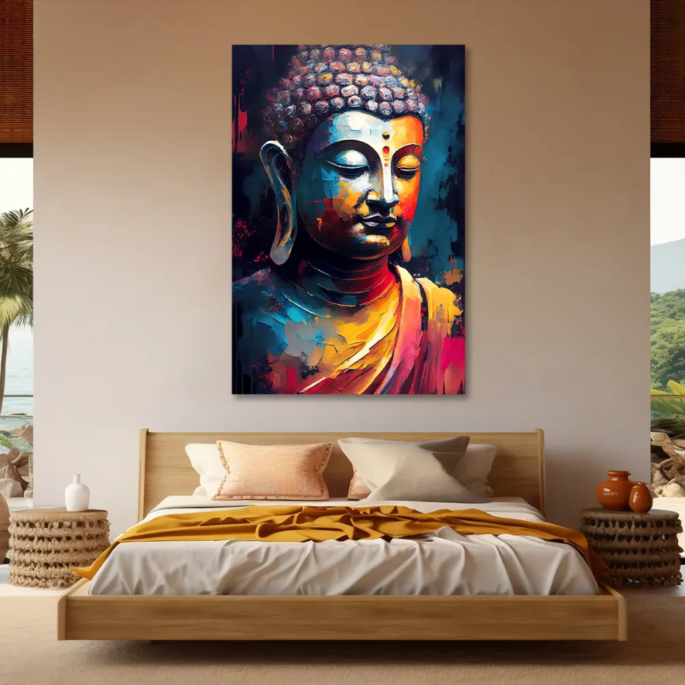 Tableau zen mural couleur Tableau zen mural couleur