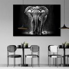 Tableau éléphant-afrique
