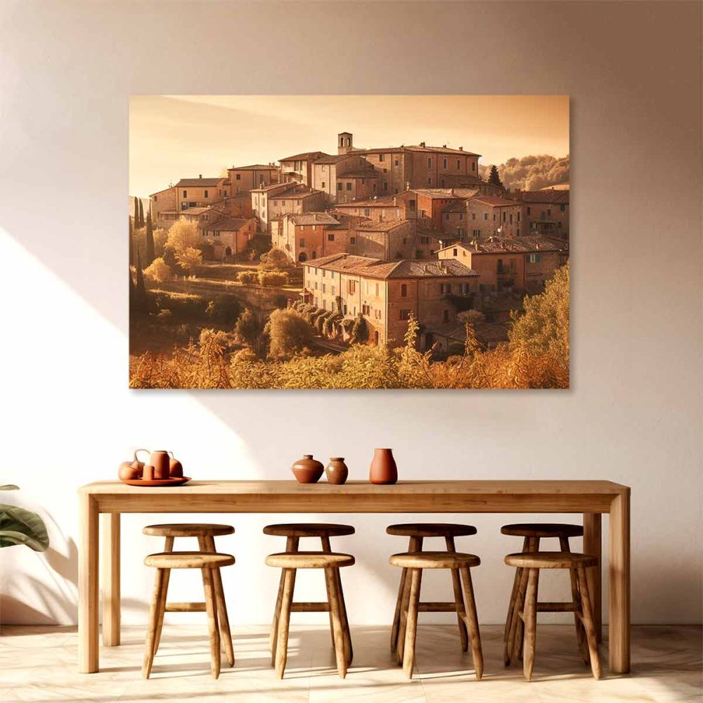 Tableau Italie paysage Tableau Italie paysage