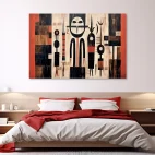Tableau africain moderne