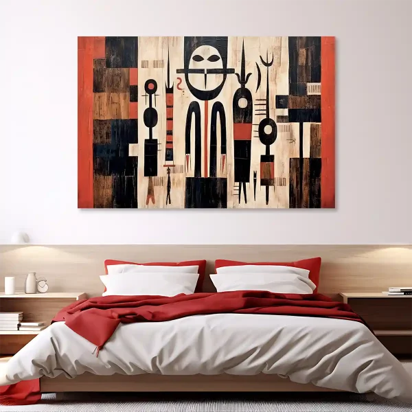 Tableau africain moderne
