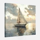 Tableau bateau voilier moderne