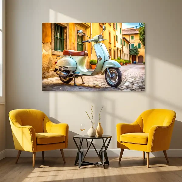 Tableau italie vespa