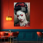 Tableau japonais geisha