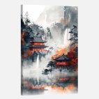 Tableau japonais paysage