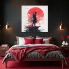 Tableau japonais samourai
