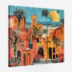 Tableau maroc peinture