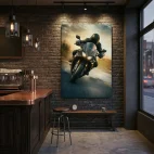 Tableau moto circuit