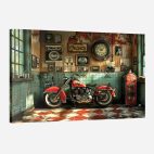 Tableau moto Harley