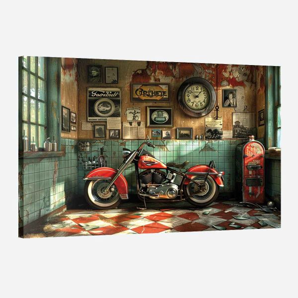 Tableau moto Harley