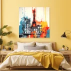 Tableau paris pop art