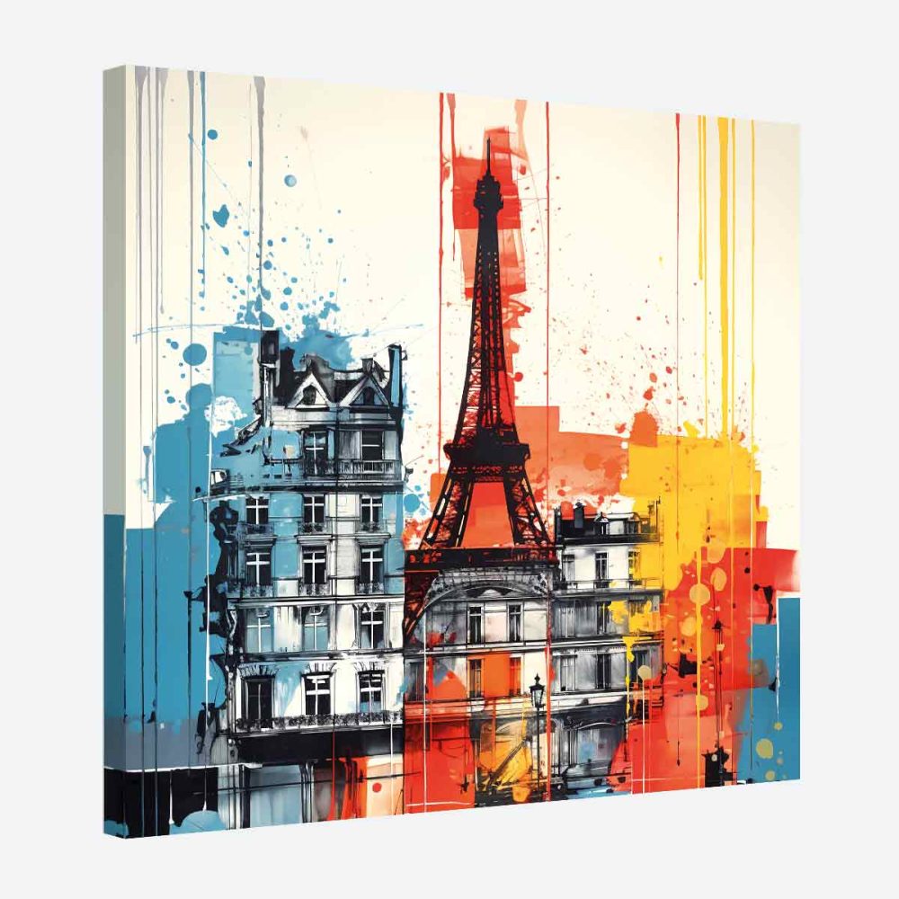Tableau paris pop art Tableau paris pop art