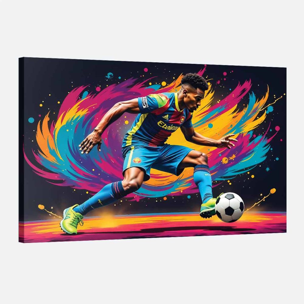 tableau deco football couleur tableau deco football couleur