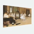 tableau Degas classe de danse