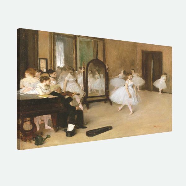 tableau Degas classe de danse