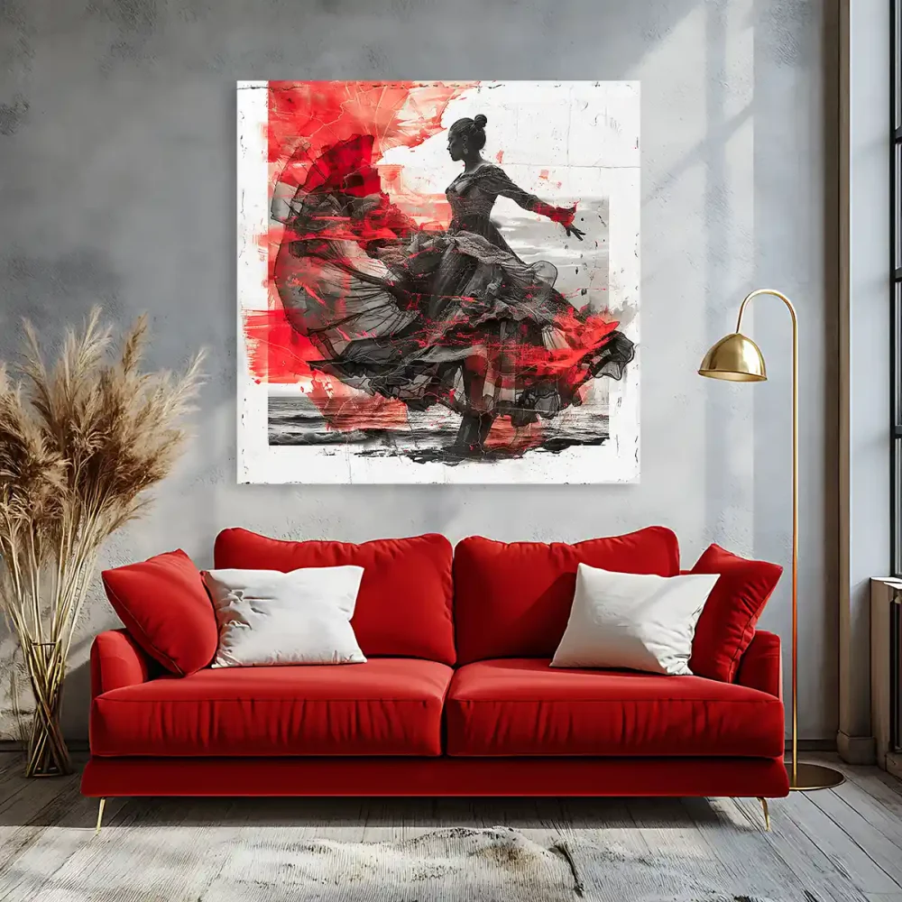 tableau-espagne-danseuse-flamenco tableau espagne-danseuse flamenco