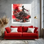 tableau espagne-danseuse flamenco