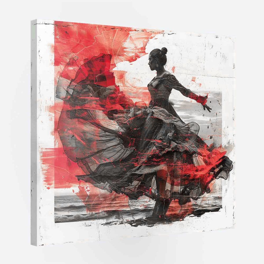 tableau-espagne-danseuse-flamenco tableau espagne-danseuse flamenco