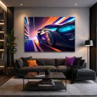 tableau gaming voiture de sport