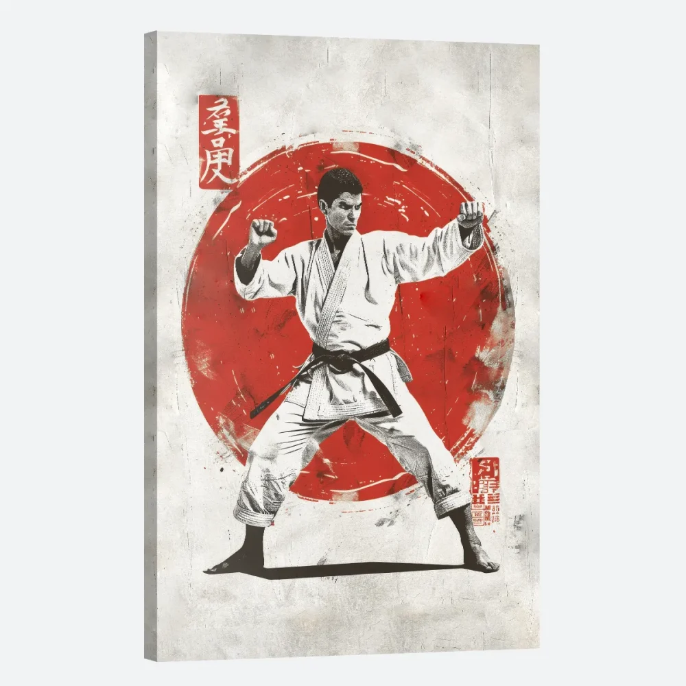 tableau karate vintage tableau karate vintage