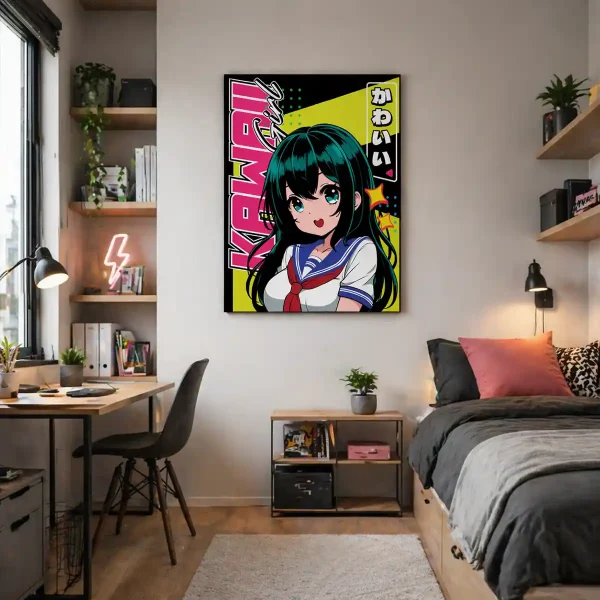 tableau manga kawaii