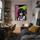 tableau manga kawaii