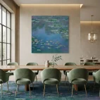 tableau monet les nympheas